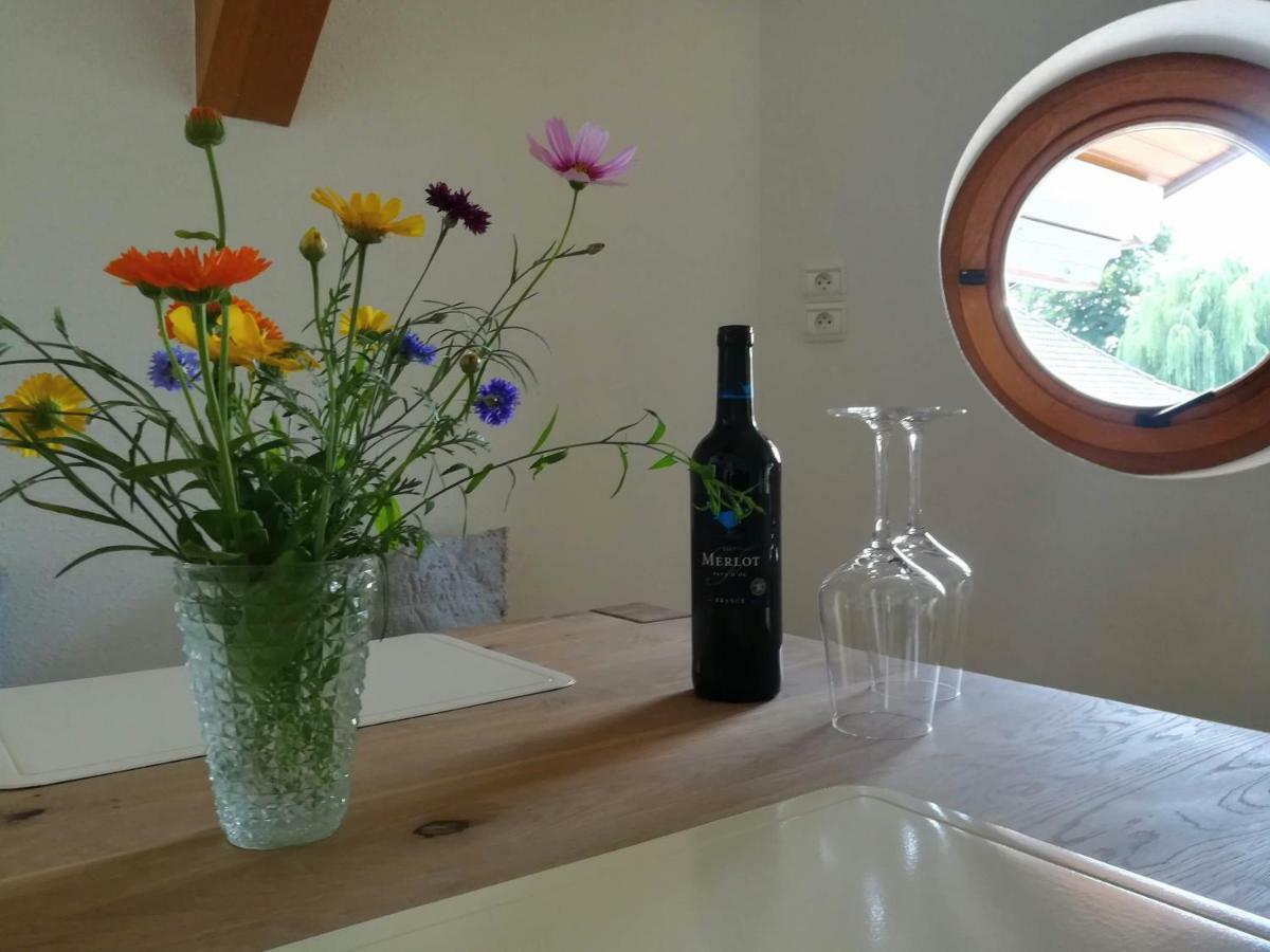Grosszuegige Helle Ferienwohnung Bis 4 Personen In Chalampe, Elsass ภายนอก รูปภาพ